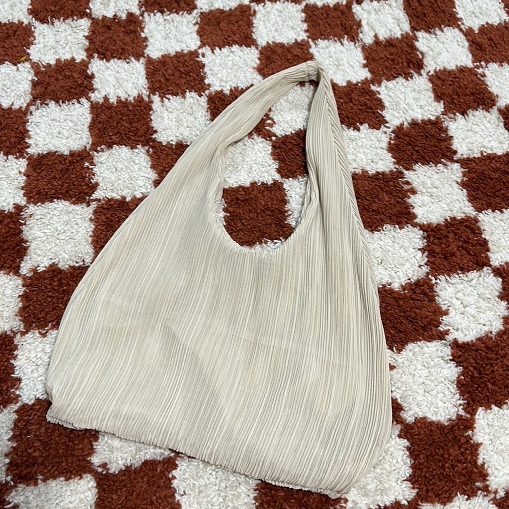 Zara Pleated Cloth Shoulder Bag